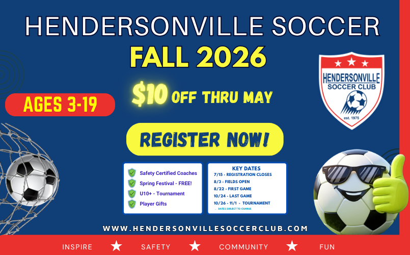 Fall 2026 Registration OPEN!!